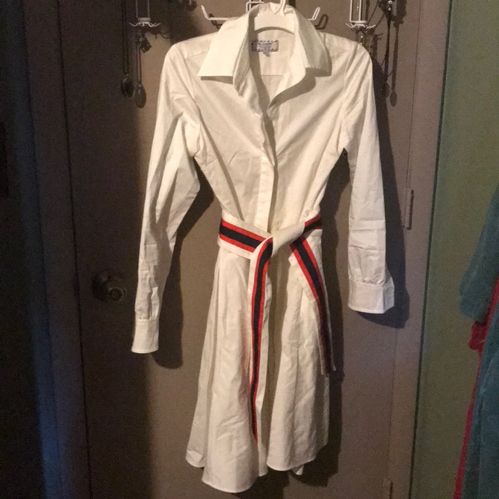 El Ganso long sleeve belted dress, size 36